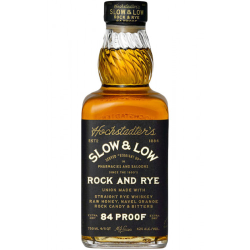 Hochstadters Slow and Low Rock and Rye Straight Rye Whiskey